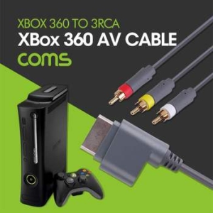 Coms PW33MQ82 게임 AV 케이블 XBox360용 1.8M_이미지