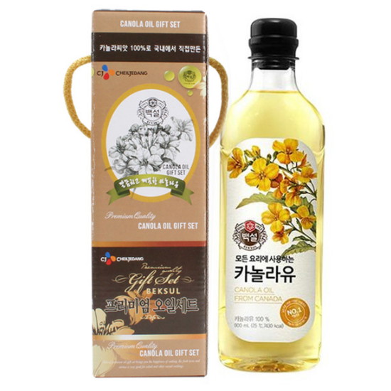 카놀라유 선물세트 500ml