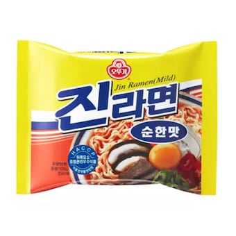 오뚜기 <b>진라면</b> <b>순한</b><b>맛</b> 120g