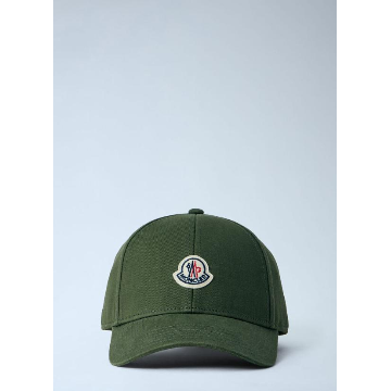 몽클레르 남성 베이스볼 로고 캡 mon0164023grn