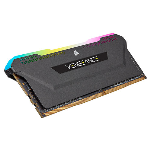 CORSAIR DDR4-3600 CL18 VENGEANCE RGB PRO SL BLACK 패키지 (16GB(8Gx2))