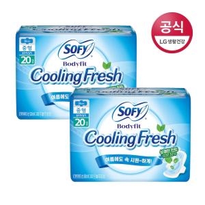 쏘피 쿨링 프레쉬 중형 20개 (3팩(60개))_이미지