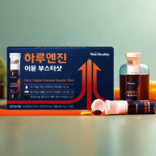 삼진제약 위시헬씨 하루엔진 이뮨 부스터샷 30병 (2개)_이미지