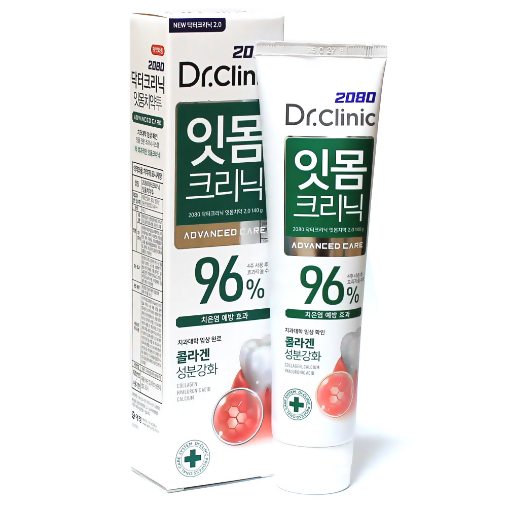 2080 닥터크리닉 잇몸 치약 140g (5개)