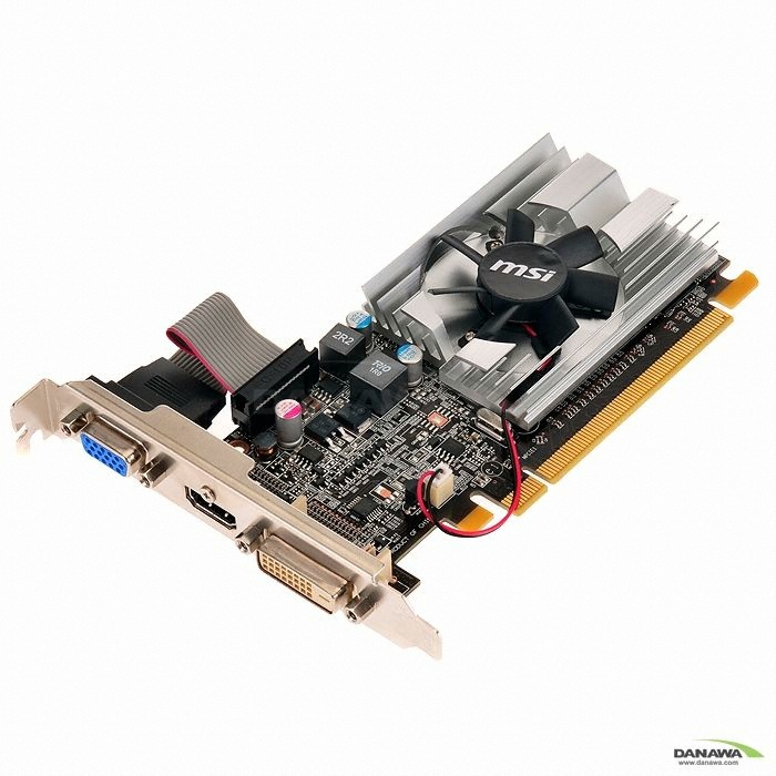 MSI 라데온 HD 6450 R6450-MD1G D3 1GB LP_이미지