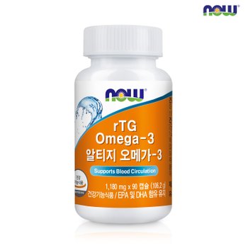 나우푸드 알티지 오메가3 1180mg 90정 (6개)_이미지