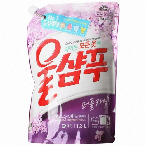 울샴푸 퍼플라일락 리필 1.3L (6개)_이미지