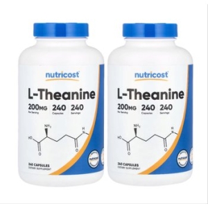 뉴트리코스트 l-테아닌 200mg 240캡슐 (2개)_이미지