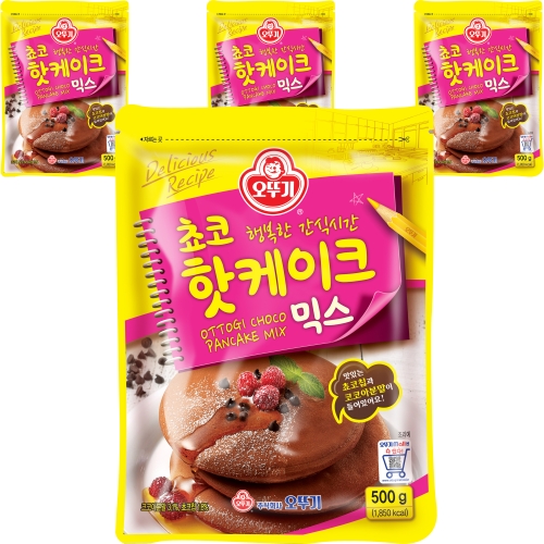 쵸코 핫케이크 믹스 500g 4개
