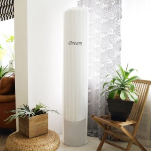 스탠드 에어컨커버 원형 소형 34X181X34Cm