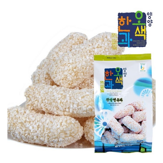 양양오색한과 찹쌀 연유과 200g (5개)_이미지