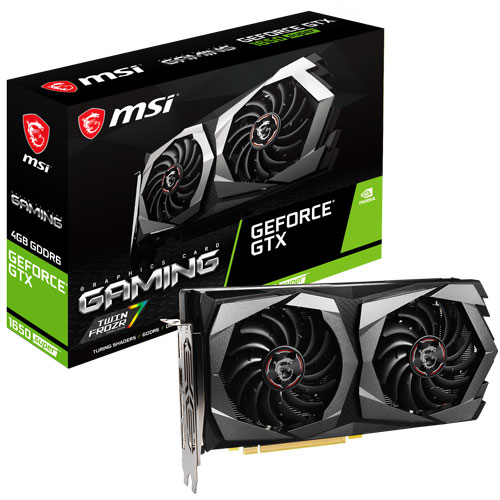 MSI 지포스 GTX 1650 SUPER 게이밍 D6 4GB 트윈프로져7