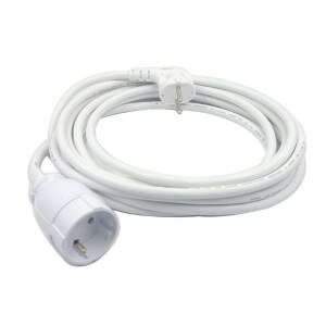 서광 국산 <b>1구</b> 고용량 <b>전기</b> <b>연장</b><b>선</b> 멀티코드 멀티탭 2M 백색