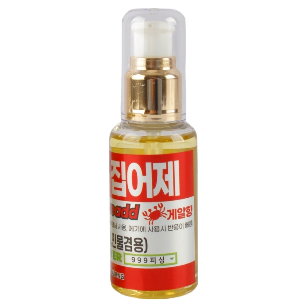 999피싱 루어용 집어제 게알향 60ml이미지입니다. 누르면 해당 게시물로 새창이동합니다.