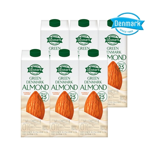 동원F&B 그린덴마크 아몬드 950ml (6개)