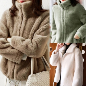 오너클랜 꾹꾸기오클여자 하이넥 뽀글이 후리스 양털자켓 플리스 부클자켓 W97EED0이미지입니다. 누르면 해당 게시물로 새창이동합니다.