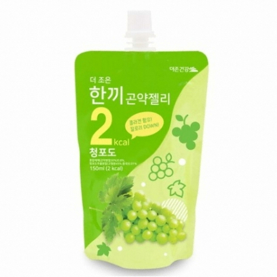 더존건강 더조은 한끼 곤약젤리 청포도 150ml (40개)_이미지