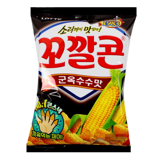 롯데제과 꼬깔콘 군옥수수맛 67g (2개)_이미지