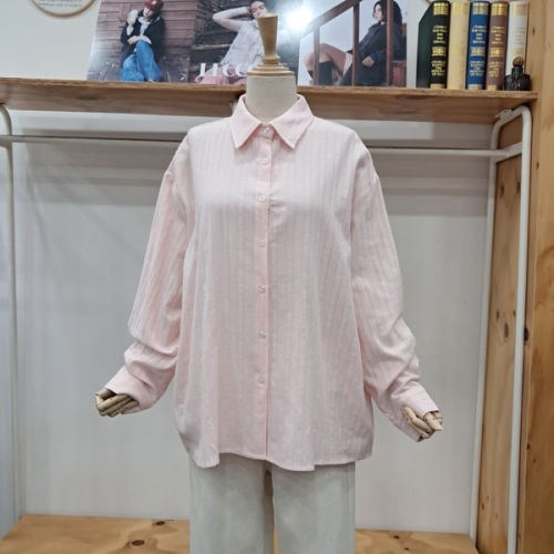 레코브 시어스트라이프셔츠LC61F3NB511XPK