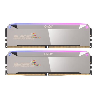 OLOy DDR5-7600 CL36 BLADE RGB MIRROR 패키지 올로코리아