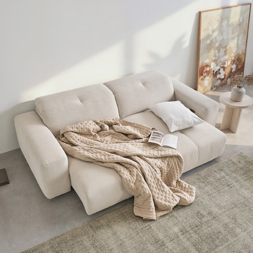 리바트 카모아 모션 슬라이딩 패브릭 소파 3.5인용_이미지