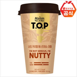 동서식품 맥심 티오피 너티카라멜 에스프레소라떼 300ml (10개)_이미지