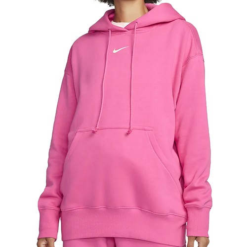 나이키 피닉스 플리스 오버사이즈 풀오버 후디 DQ5860 (684, 핑크시클)