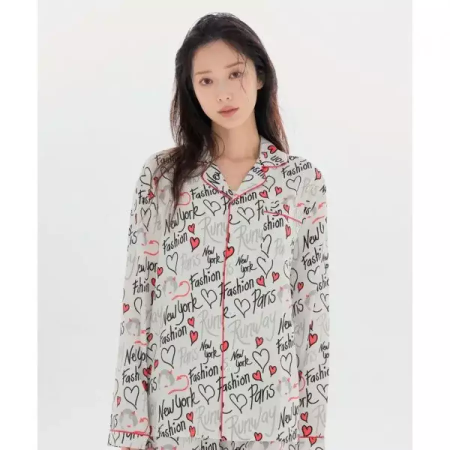 스파오 악마는 프라다를 입는다 파자마화이트 SPPPG25U19