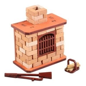 DIY 나무 모형 조립 키트 벽난로세트 CM945