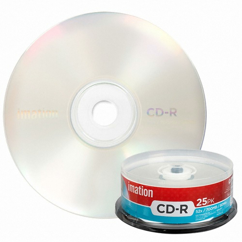이메이션 CD-R 700MB 52x 케이크 (25장)