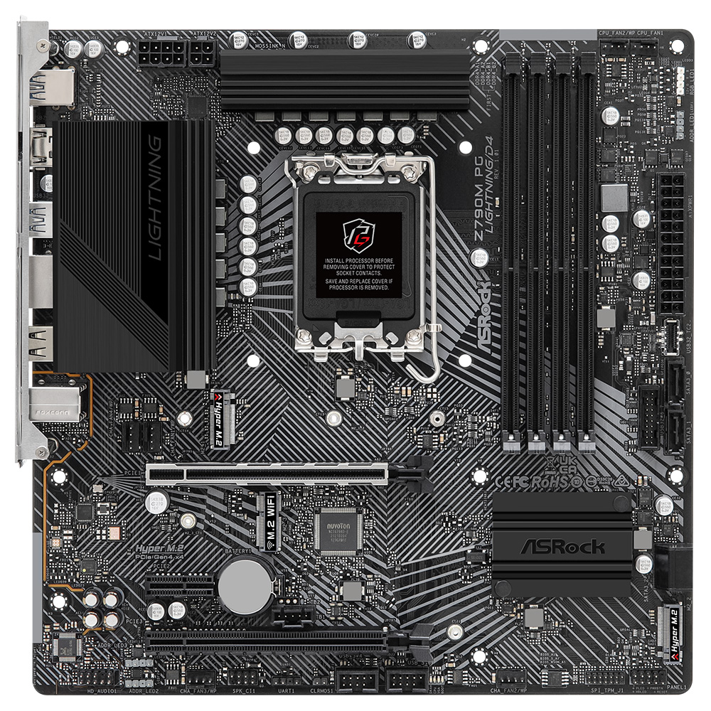 ASRock Z790M PG Lightning/D4 ������