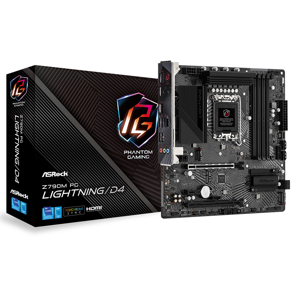 ASRock Z790M PG Lightning/D4 ������
