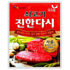 CJ프레시웨이 이츠웰 쇠고기 진한 다시 1kg (6개)