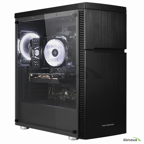 대양케이스 F4 USB 3.0 화이트 RING 강화유리_이미지