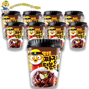 농가식품 뽀로로 짜장 떡볶이 110g (9개)