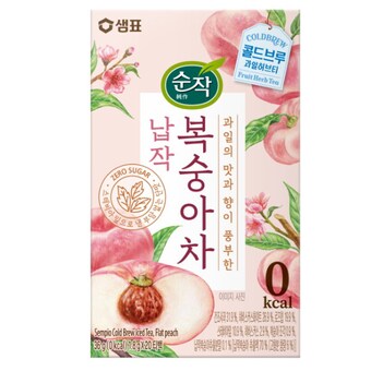 샘표식품 순작 납작 복숭아차 20T