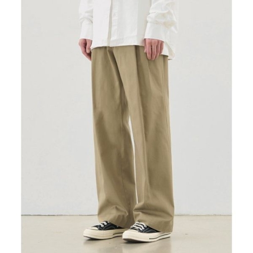 DRAWFIT 4일 배송 DRAW FIT 와이드 밴딩 치노 팬츠 BEIGE 197450