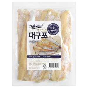 해맑은푸드 반건조 대구포 450g (1개)