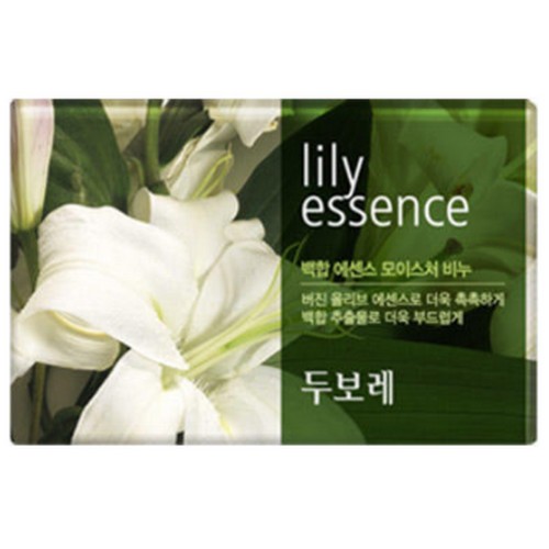 두보레 백합 에센스 모이스처 비누 100g