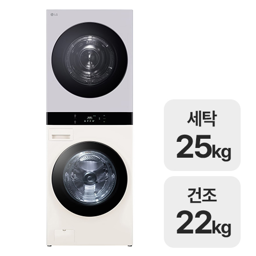 LG전자 트롬 오브제컬렉션 워시타워 WL22EMHU