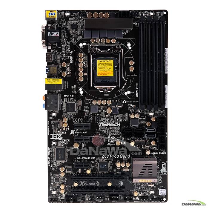 ASRock Z68 Pro3 Gen3 에즈윈_이미지