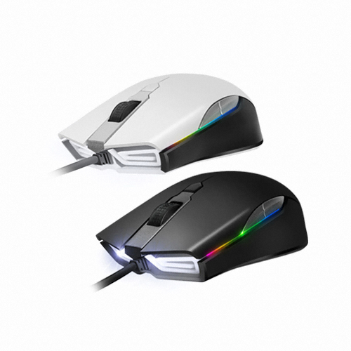 세컨드찬스 GEEKSTAR GM900 3389 RGB 게이밍 마우스 (화이트)_이미지