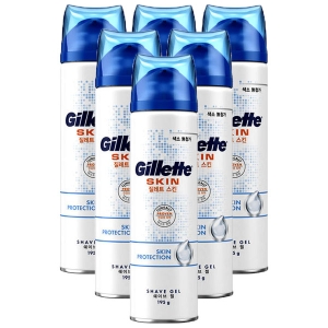 질레트 스킨텍 젤 195g (10개)_이미지