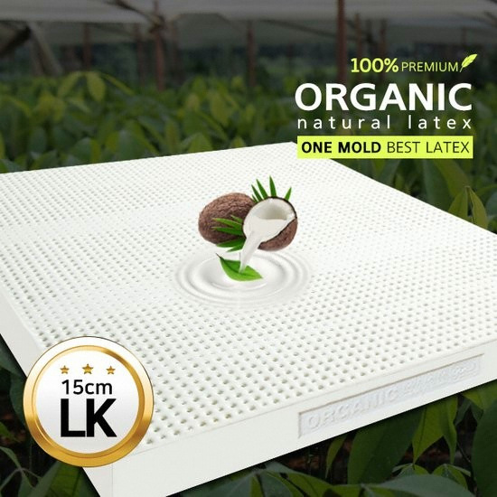 케어웰 오가닉 통몰드 천연라텍스 매트리스 15cm (라지킹 LK)