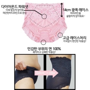 제이코튼 여성용 레이스 복대팬티    유아동 종합쇼핑몰_이미지