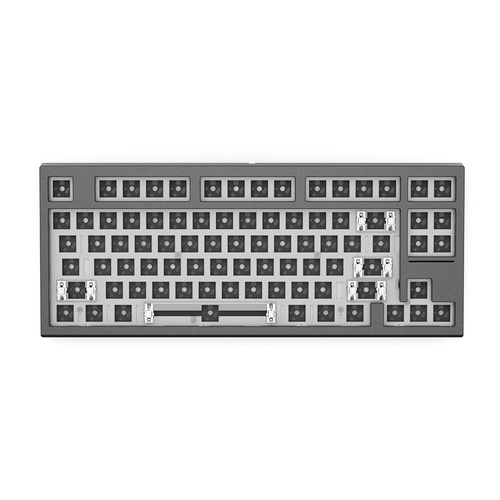 FL-ESPORTS MK750 유무선 기계식 커스텀 베어본 (투명 블랙)_이미지