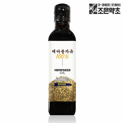 조은약초 대마종자유 햄프씨드오일 180ml