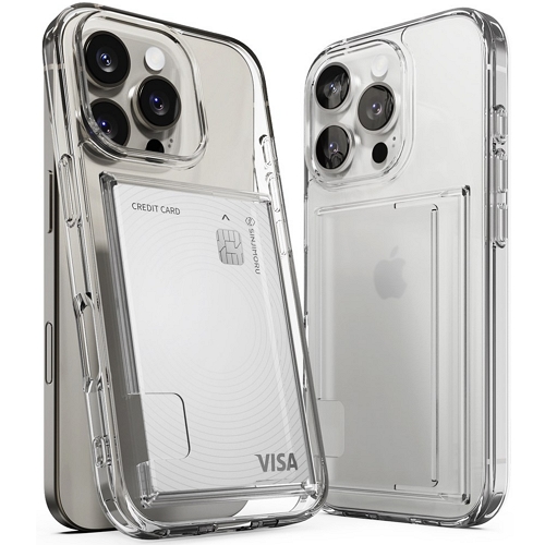 신지모루 아이폰15 프로 에어클로 카드슬롯 케이스