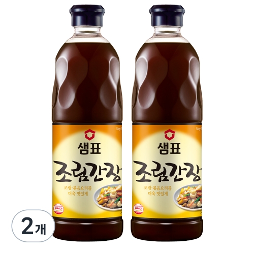 샘표 맛간장 조림볶음용 860ml (2개)_이미지