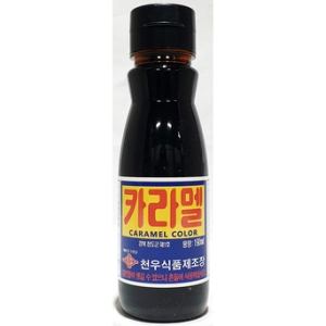 천우식품 카라멜 색소 190ml (4개)_이미지